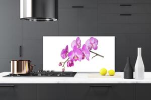 Skleněné obklady do kuchyně Vstavač Orchidej Květiny 140x70 cm