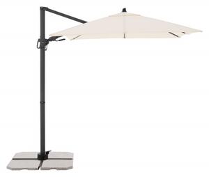 Derby DERBY DX 210 x 210 cm – zahradní slunečník s boční nohou : Desén látky - 820