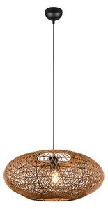 TRIO 312300136 HEDDA závěsné svítidlo D520mm 1xE27 matná černá, sisal