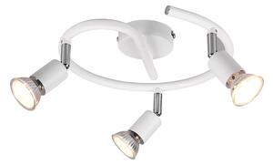TRIO R80913931 PARIS bodové svítidlo D260mm 3xGU10 matná bílá
