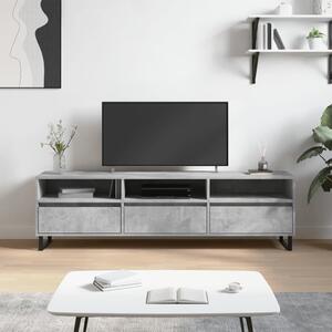 TV skříňka betonově šedá 150 x 30 x 44,5 cm kompozitní dřevo