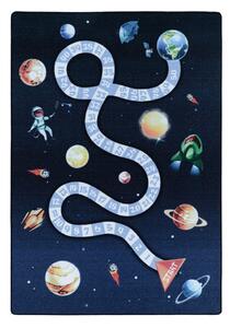 Tmavě modrý dětský koberec 140x200 cm Play Space – Ayyildiz Carpets