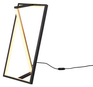 TRIO 526810132 EDGE lampička LED 9W/950lm 2300+3000+4000K matná černá stmívatelná