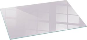 Sklenná podlahová deska 100x50 cm - Krbová deska sklenná - Krbová deska sklenná - Ochranné sklo - Ochranná deska proti jiskrám - Sklenná podlahová deska neholavá - Tepelná ochrana podlahy ze skla - Barva svtle fialová