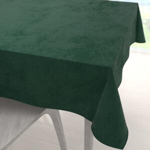 Biante Sametový čtvercový ubrus Velvet Premium SVP-040 Lesní zelená 100x100 cm