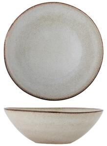 Bloomingville Béžová kameninová servírovací miska Sandrine 26,5 cm