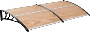 Bolt Edge Stíka proti deti a okno – 190 x 98,5 cm – polykarbonát – hliníkový rám – odolný proti UV záení – prhledný – stíka a zasteení terasy