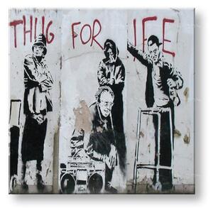 Obraz na plátně ČTVEREC Street ART