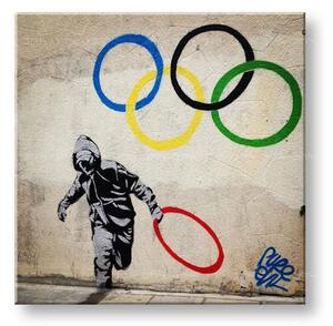 Obraz na plátně ČTVEREC Street ART