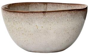 Bloomingville Béžová kameninová miska Sandrine 15 cm