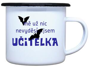 Plecháček s potiskem Jsem učitelka Objem: 330 ml