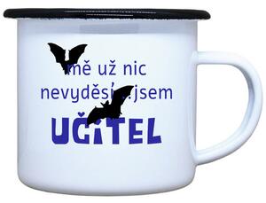 Plecháček s potiskem Jsem učitel Objem: 330 ml