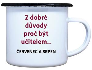 Plecháček s potiskem Proč být učitelem Objem: 330 ml