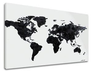 Obraz na plátně MAPA SVĚTA