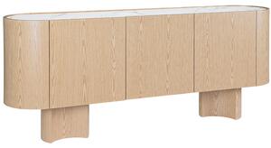 Bizzotto Dřevěná komoda Otilia 200 x 46 cm s keramickou deskou