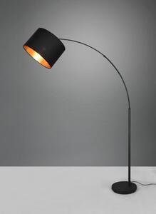 TRIO Reality R40081080 BOLIVIA stojací lampa V1710mm 1xE27 černá matná