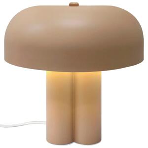 Nordlux Světle hnědá kovová stolní lampa Sandro