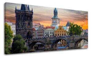 Obraz na stěnu Panoráma MĚSTO PRAHA XOBCZ004E13