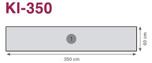 DIMEX | Fototapeta do kuchyně Levandule KI-350-124 | 350 x 60 cm | fialová, růžová