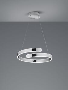 TRIO Reality R37071106 PARMA závěsné svítidlo SMD LED 37W/4500lm 4000K chrom, switchdimmer
