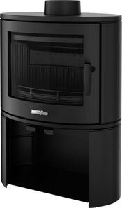 Krbová kamna NORDflam MODENA, 7,5 kW, erná