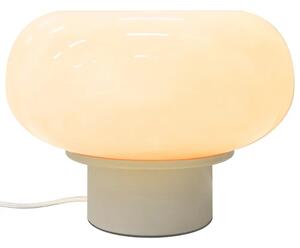 Nordlux Béžová skleněná stolní lampa Malti