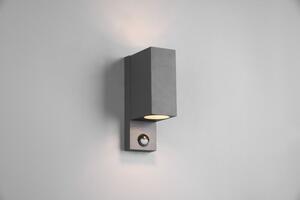 TRIO 214269242 ROYA exteriérové nástěnné svítidlo se senzorem 2xGU10 IP44 antracit