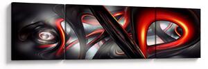 Obraz abstrakce (170x50 cm)