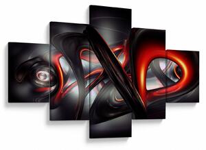 Obraz abstrakce (125x70 cm)