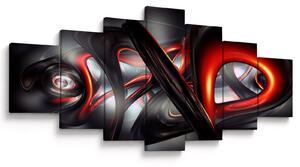 Obraz abstrakce (210x100 cm)
