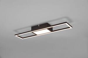 TRIO Reality R67172132 RIGIDO stropní svítidlo SMD LED 600x130mm 22W/2800lm 2700-6000K černá matná, stmívatelné, dálkový ovladač