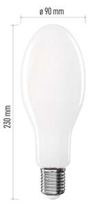 LED Žárovka FILAMENT ED90 E40/36W/230V 4000K 6000 lm