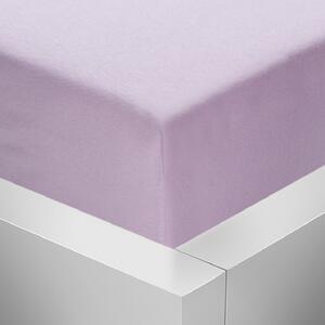 Stanex Jersey napínací prostěradlo světle fialové Barva: SVĚTLE FIALOVÉ, rozměr: 180 x 200