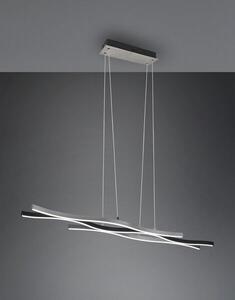 TRIO 341210305 BLAZE závěsné svítidlo SMD LED V1500mm 35W/4300lm 2300+3000+4000K broušený hliník, switchdimmer