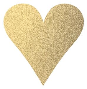Prostírání z eko kůže 30x30 cm Heart Hippo – LIND DNA