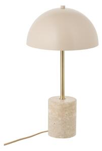 Béžová stolní lampa s kovovým stínidlem (výška 45 cm) Sheffield – House Nordic