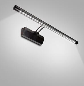 BERGE Nástěnné svítidlo LED do koupelny - 40 cm - 5W černé