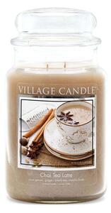 Village Candle - vonná svíčka Chai Tea Latte (Čaj s mlékem a skořicí) 737g