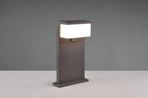 TRIO 540969142 NESTOS venkovní stojanové svítidlo/sloupek se senzorem SMD LED V450mm 13W/1300lm 3000K IP54 antracitová, bílá