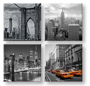 Obraz na stěnu Big apple 4 dílný XOBKOL08E42