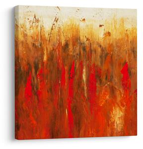 Obraz malované abstrakce (30x30 cm)