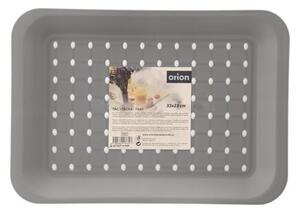Orion Plastový tác 33 x 23 cm, šedá