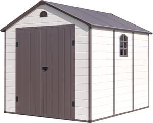 G21 Zahradní domek G21 Boston 670 - 241 x 278 cm, plastový, béový G21-6390073