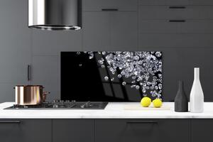 Kuchyňský skleněný panel Diamanty Umění 125x50 cm