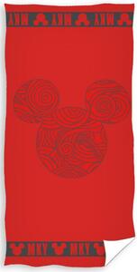 Bavlněná froté osuška 70x140 cm - Minnie red