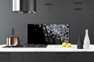 Kuchyňský skleněný panel Diamanty Umění 100x50 cm