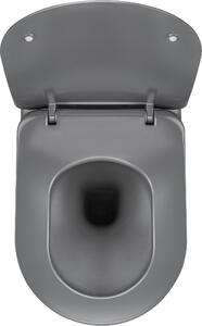Deante Peonia, závěsná toaletní souprava pod omítku 6v1, antracitová-černá, DEA-CDENDZPW