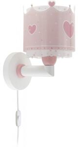Dalber 61109 - Dětské nástěnné svítidlo LITTLE QUEEN 1xE27/60W/230V