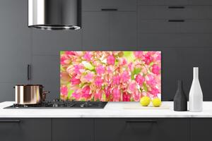 Kuchyňský skleněný panel Květ Lotosu 120x60 cm