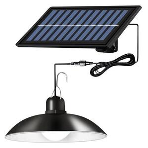LED Stmívatelný solární lustr na lanku LED/1,8W/3,7V IP44 6500K 800 mAh + DO